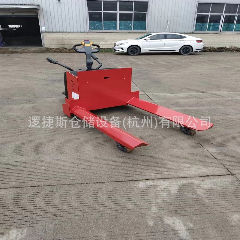 2吨全电动托盘卷纸电缆异型搬运叉车 电瓶叉车非标纸卷圆筒铲车