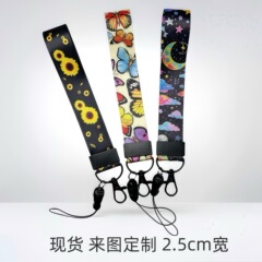 国境を越えた新しいスポットキャンパス学生ファッションバッグキーホルダーチェーンアクセサリー小さなペンダント携帯電話熱転写ストラップ
