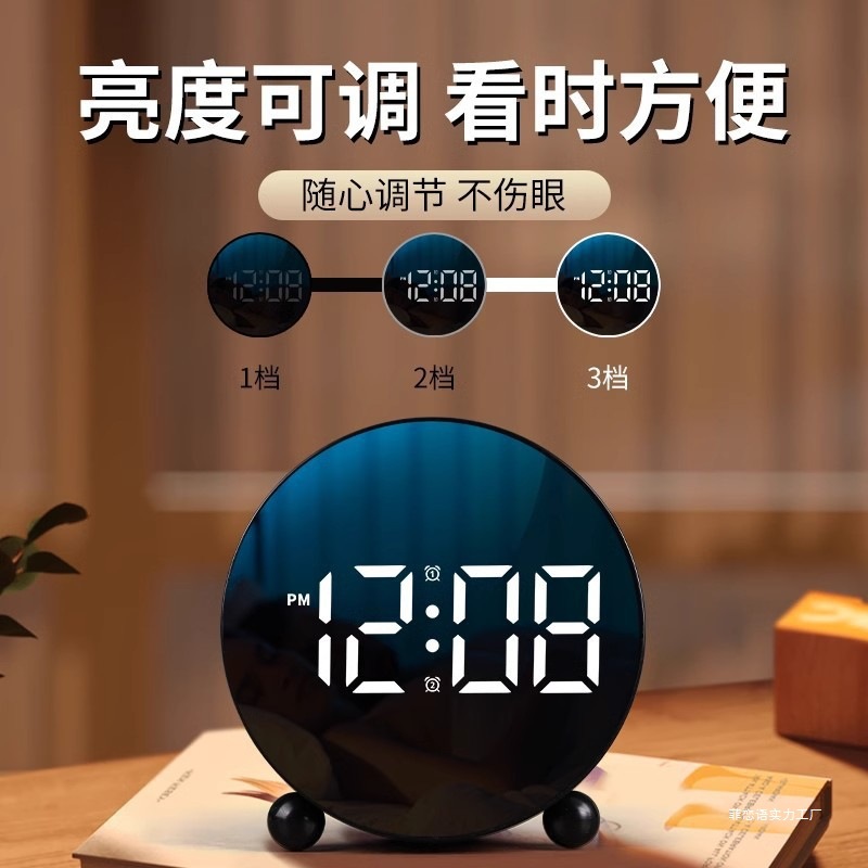 95 reloj electrónico cabecera reloj nuevo reloj creativo reloj de plástico para el hogar reloj de temperatura 88 reloj despertador LED simple