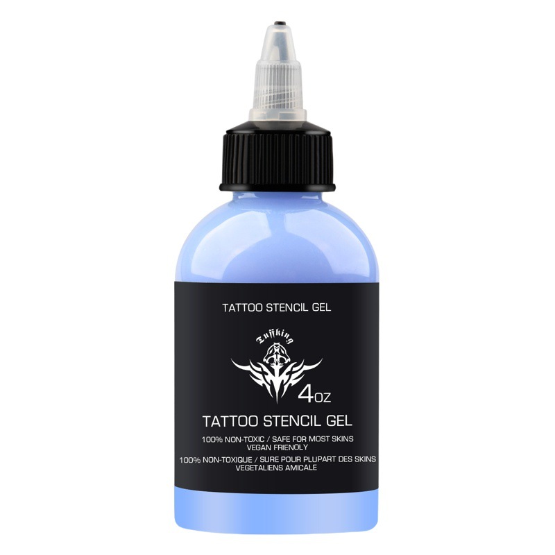 Tuffking gel de transferencia de tatuaje crema de transferencia de larga duración color fijación tatuaje herramienta de tatuaje consumibles