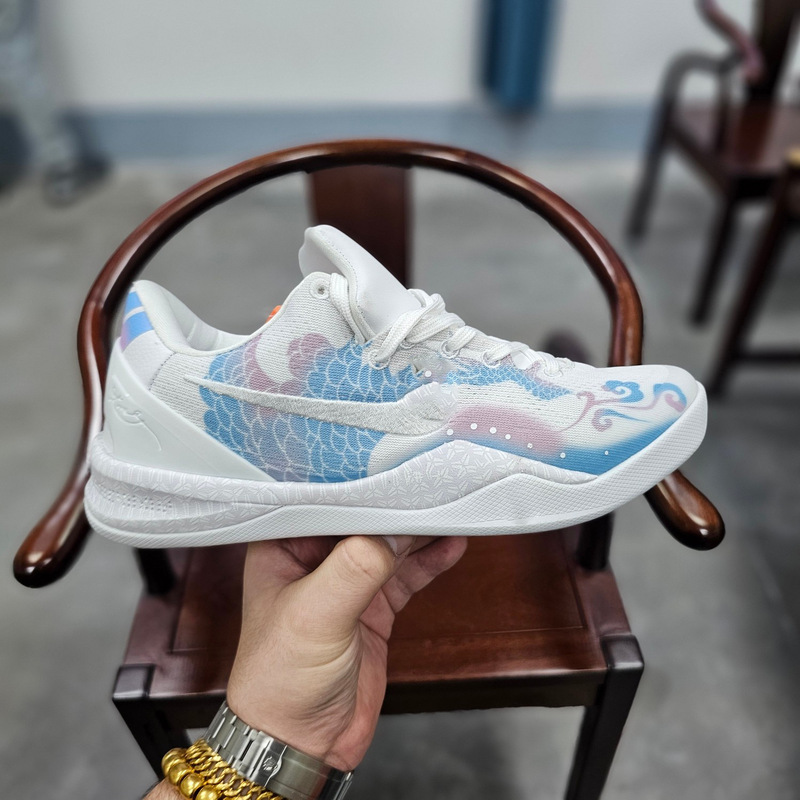 高品質 Kobe8 コービー 8 世代レプリカ実用スポーツバスケットボールシューズメンズレイカーズプラチナパープルチャイニーズレッドオールスター|undefined