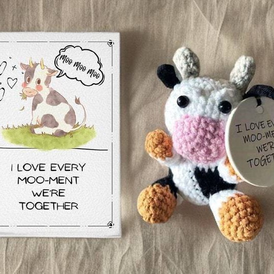 国境を越えた人気のかぎ針編みボウリングとカード、ポジティブなエネルギー、手作りのかわいいカード、感情的な人形シリーズのギフト|undefined