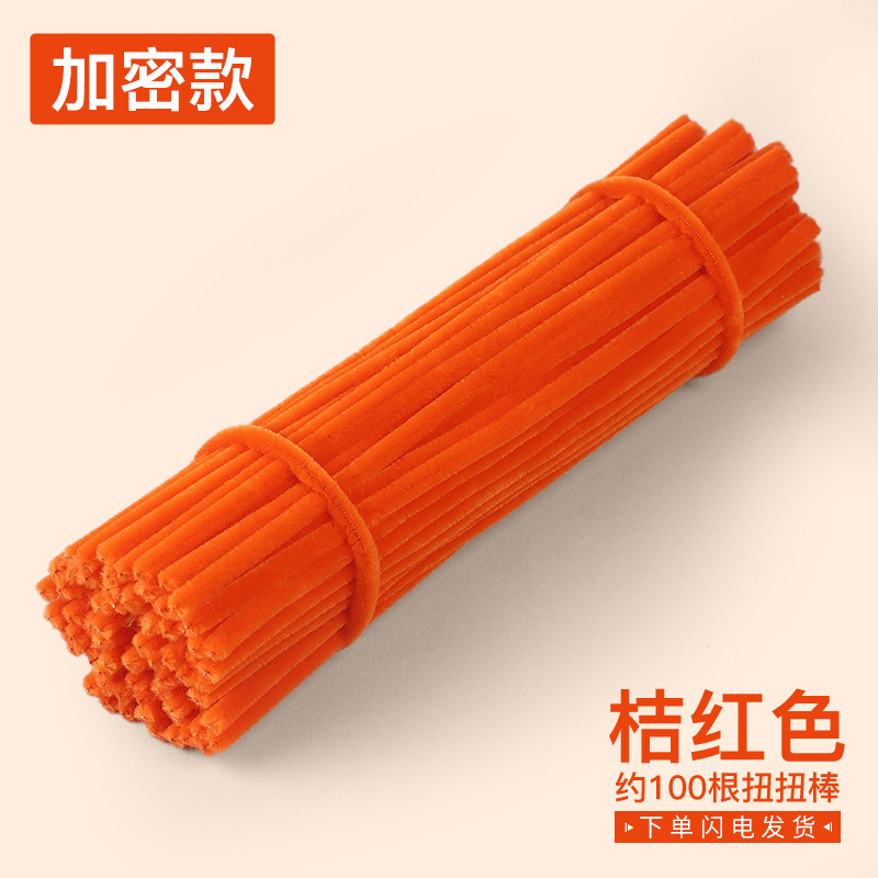 Macaron de color, raíz de pelo, cifrado, bricolaje hecho a mano, barra de torsión, venta al por mayor, juguetes para niños, paquete de material de arte