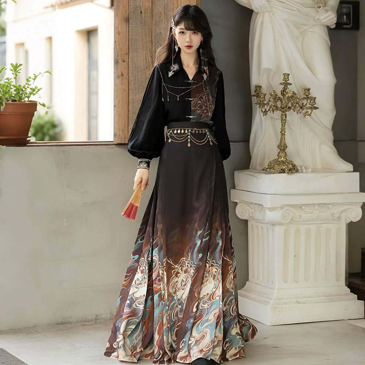 Genuine Hanfu, набор, китайский стиль
