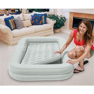Baby Protective Pvc Inflatable Bed Baby Anti-Fall Inflatable Mattress Foldableing Portable Air Mattress