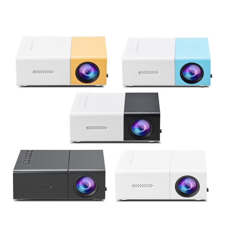 YG300 projector home children mini projector living room wall portable projector support 1080P YG300 projector home children mini projector living room wall portable projector support 1080P