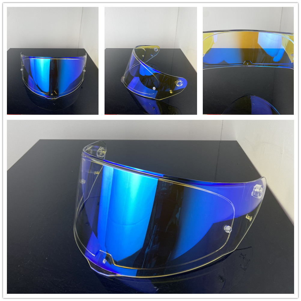 Ff320 Electroplated Helmet Lenses Are Suitable for Ff328, Ff353, Ff800 Full-Face Helmets, Providing Sun Protection, Wind Protection, and Uv Protection