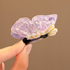 Cute children's hair accessory for princess, small high quality crab pin, hairpins, bangs, hairgrip