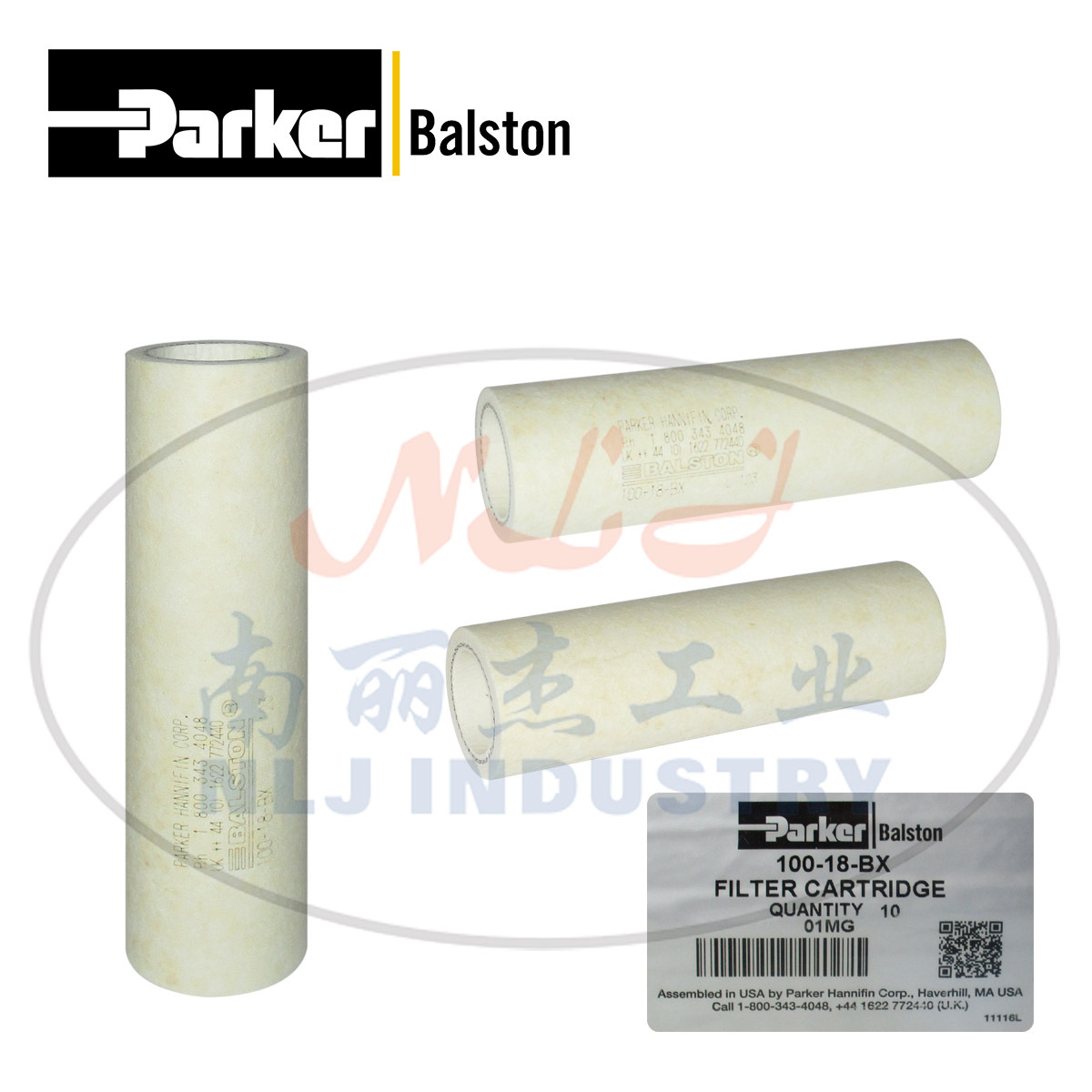 Parker派克Balston滤芯100-18-BX