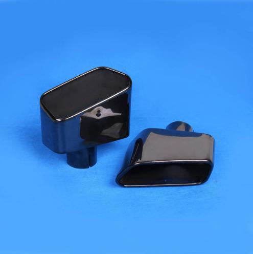 メーカー卸売車のステンレス鋼修正チタンブラックサイレンサー角口排気管テールスロートテールパイプ BMW に適しています