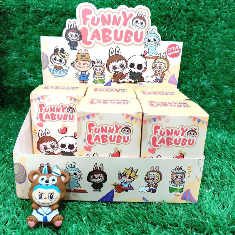 新しい漫画ラブブブラインドボックス装飾品トレンディなフィギュアラブブブラインドボックス COS スティーディスターモデル|undefined