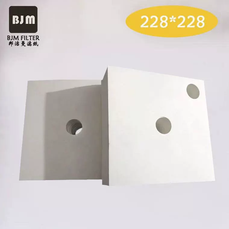 Бумажный фильтр для масла Bangjieman 228*228 230*230 мм, промышленная перфорированная плита для масляного фильтра, фильтрующая бумага для масляного фильтра.