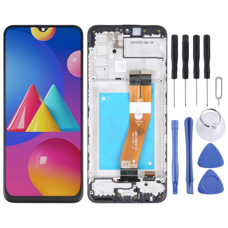 Aplicable a Samsung para Galaxy M02s LCD Touch Assembly con marco TFT material (