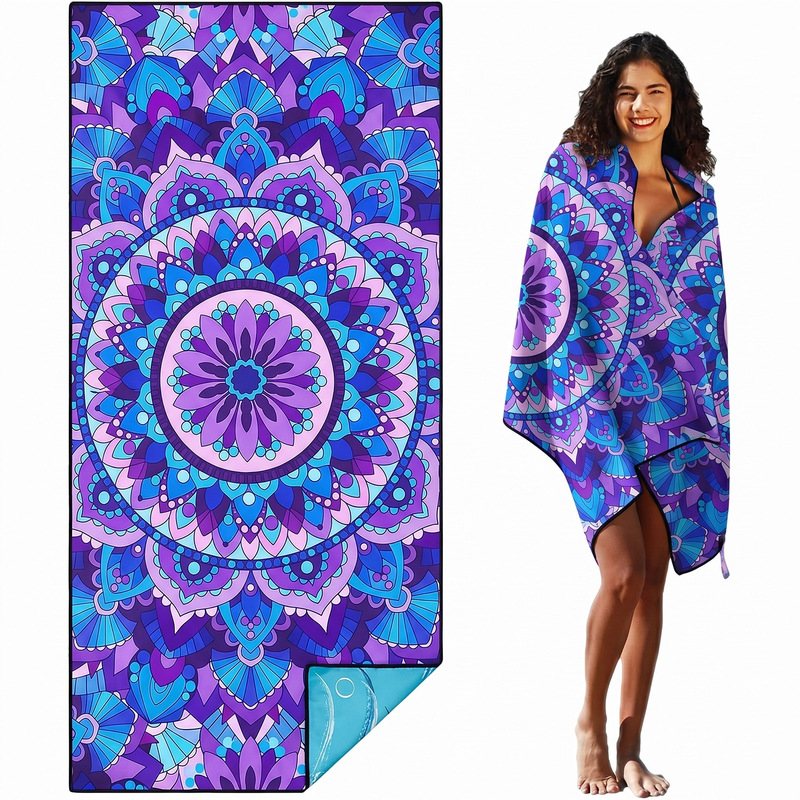 Cross-border beach towel, quick-drying adult bath towel, water-absorbent, lint-free, suitable for swimming, portable sports towel for men and women, wholesale and dropshipping Cross-border beach towel, quick-drying adult bath towel, water-absorbent, lint-free, suitable for swimming, portable sports towel for men and women, wholesale and dropshipping