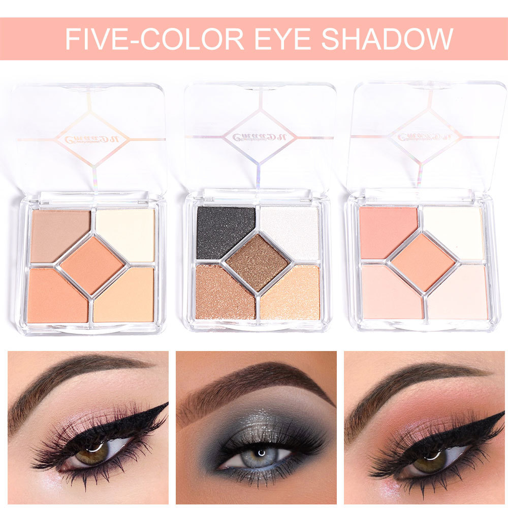Check it out! Link Disclaimer - For export only :CmaaDU 5-color Eyeshadow Application Scenario