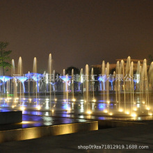 音乐喷泉DMX512灯喷头水循环全套设备旱喷低压泵喷泉互动水景厂家