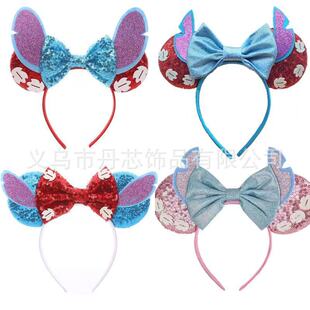 ����ʷ�������й��^��Mickey Mouse Round Ears Bow Headbands