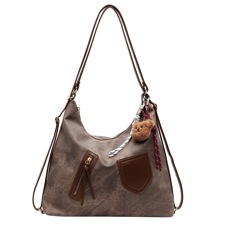 Casual retro bolsos de gran capacidad para mujeres 2024 nuevo otoño y invierno viaje mochila de hombro mochila de hombro