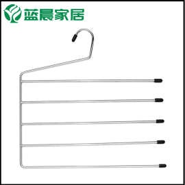 跨境货源多层裤架毛巾架干湿俩用收纳实心铁衣挂晾衣架 厂家直批