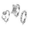 Ring, adjustable advanced set, suitable for import, Korean style, high-quality style