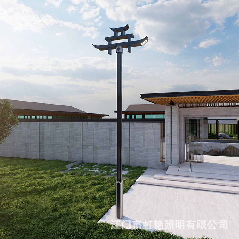 市电路灯户外防水高杆灯公园广场新中式市政工程道路灯景观照明灯