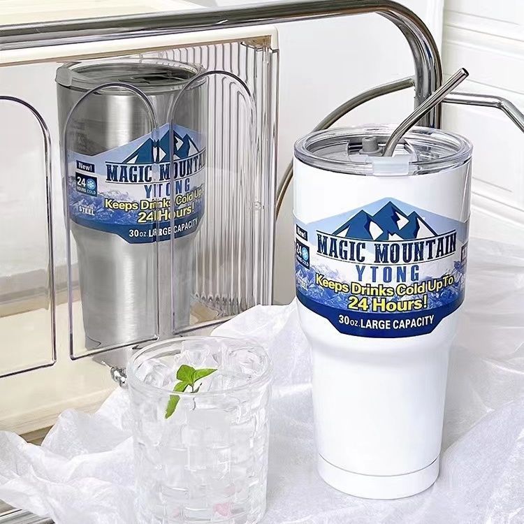 Snowman Car Insulated Cup