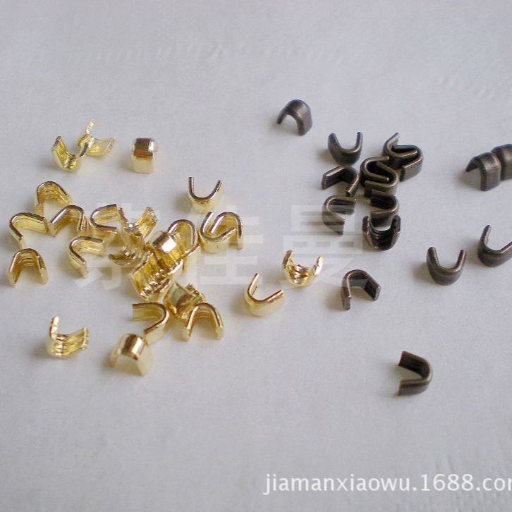 3号5V#拉链配件档码 铜的材料 称重计量 码装拉链前码上止U形码