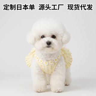 跨境宠物猫咪夏季天小型凉凉衣狗狗衣服饰可爱英短吊带小裙子定制