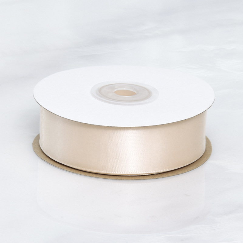 2cm cinta de poliéster de doble cara cinta de un solo lado cinta de color caja de pastel decoración cinta de tela flor correa cinta de seda correa