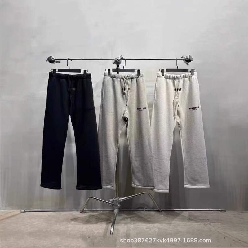 Essentials Season 8 High Street Casual Loose Straight-Leg Sweatpants