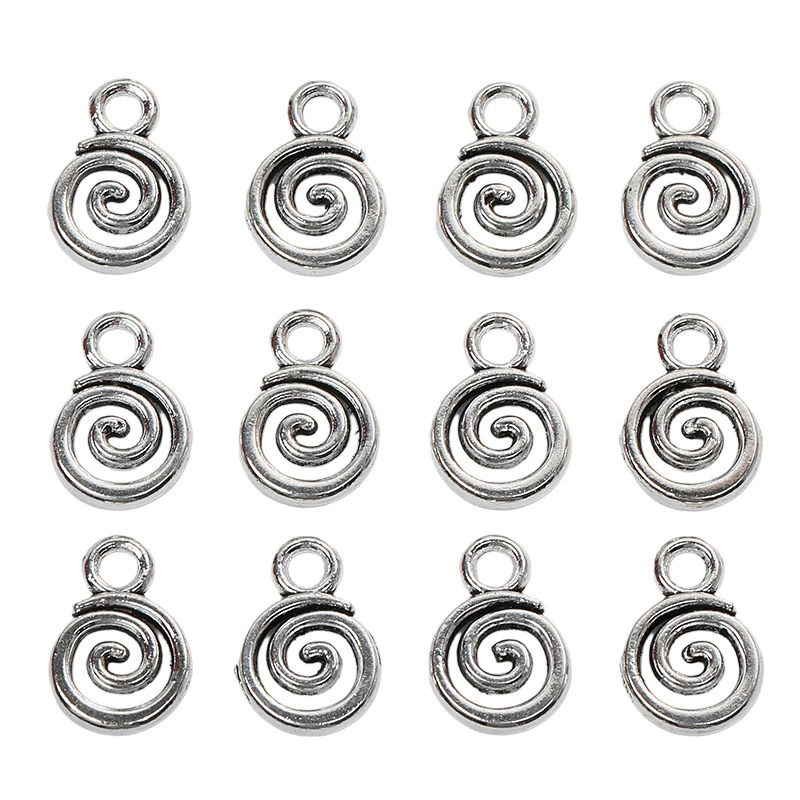 DIY ретро ювелирные аксессуары из сплава, подвеска в виде завитка, трансграничные эксклюзивные прямые продажи с фабрики A800691