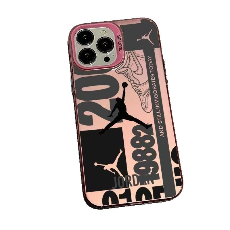 Funda para teléfono con diseño de folleto transfronterizo compatible con Apple 17 Pro Max, funda vibrante para iPhone 16/15/14, texto 13 láser.