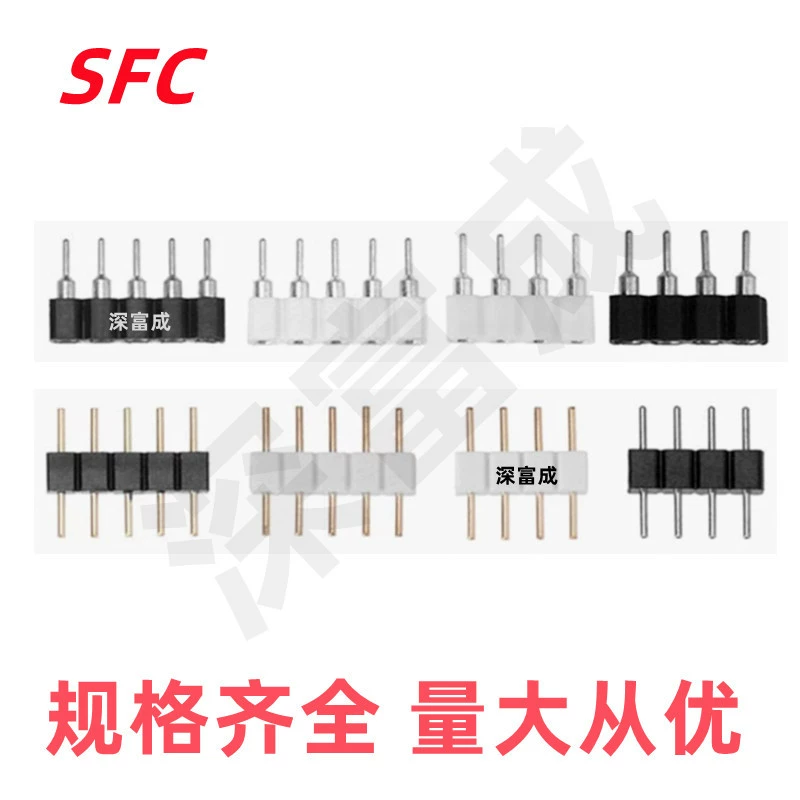 Разъем RGB4p, контактная группа RGB4p, контактная группа 5p с круглым отверстием, светодиодная лента, 4-контактный беспаечный разъем