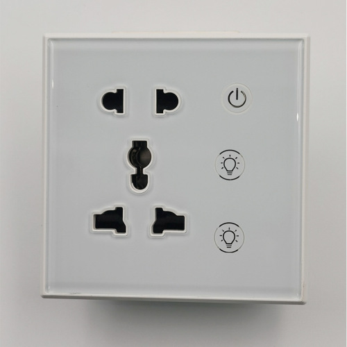 Doodle Smart ZigBee Remote Timed Voice Control Five-Pole Light Switch Wall Plate 86 Type WiFi Plug