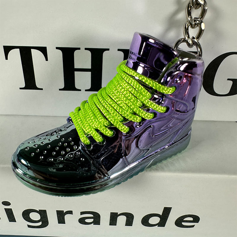 22.grass green purple gradient plating