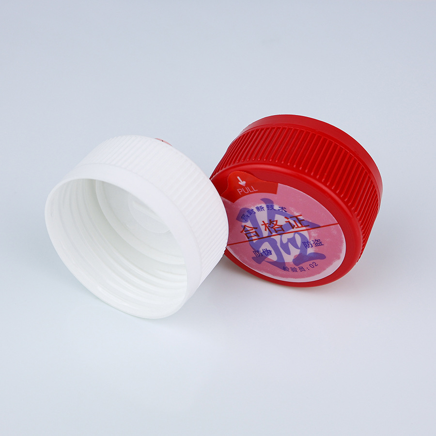 Proveedores al por mayor 55 calibre tapa roscada tapa circular 55MM roscada tapa plástica botella de PE cubierta desechable image 3