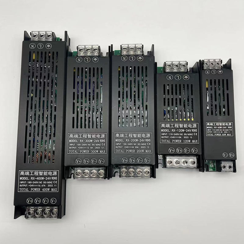 LEDドライバ電源、ちらつきのない超薄型ロングブラックダイヤモンドランプ、ライトボックス付き、変圧器、リニアライトスイッチング電源|undefined
