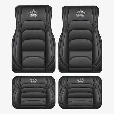 Mats, Stain-Resistant, Wear-Resistant and Easy to Care, Avtomobil döşəmə paspasları - new-temu-floor-mat-5-33444468cm-two-pieces-each
