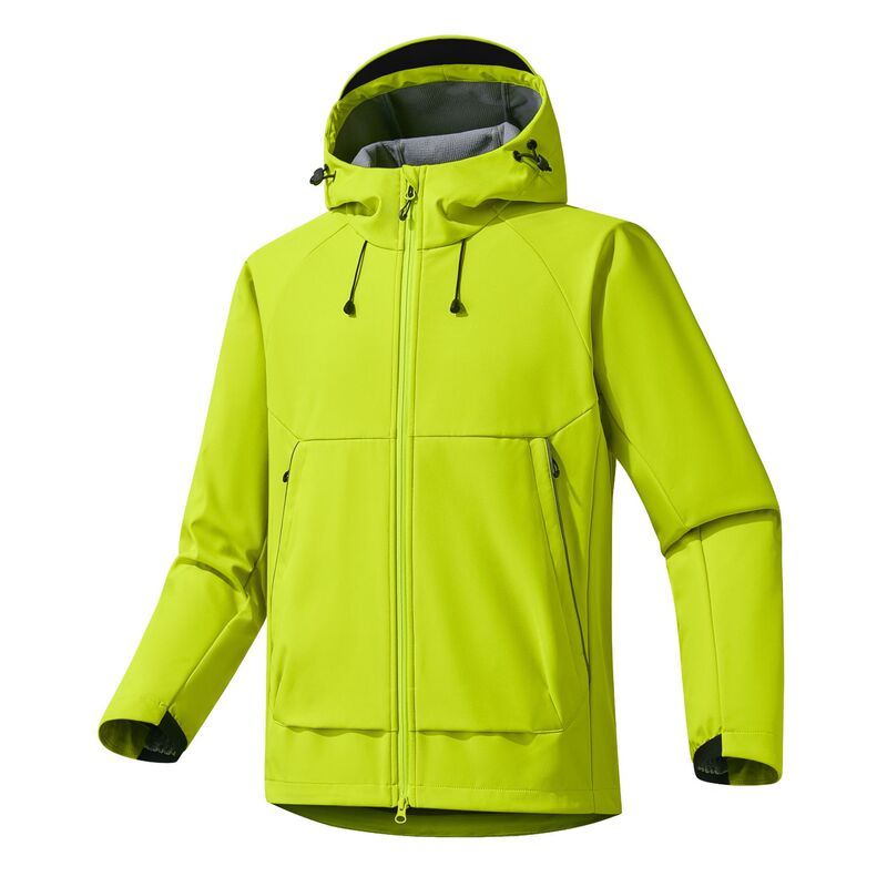 Men's Popular Sports Outdoor Hooded Couple's Jacket, Unisex High-Quality Three-Proof Softshell Jacket