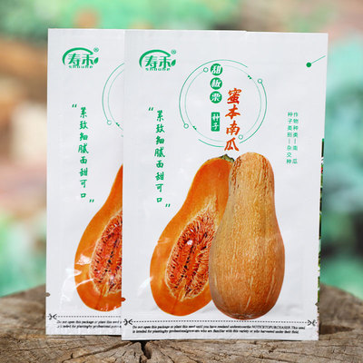 蜜本南瓜种子种籽苗食用香甜早熟秧高产蔬菜孑菜种长纯种密本秧苗