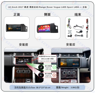Executive L405 Sport L494 Android Navigation | DVD Navigation - 2017-right-peptide-harman-system-gt-6125-8core-4gsim-464gcp360-panoramic-function