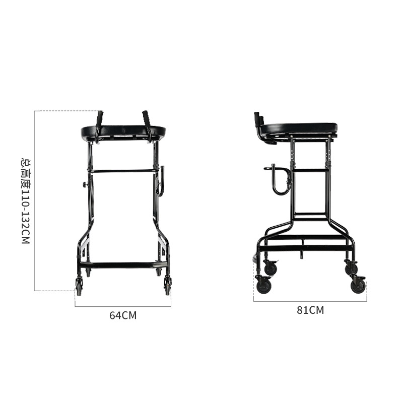 andador adulto caminando auxiliar de rehabilitación entrenamiento de extremidades inferiores de pie de rehabilitación andador caminando