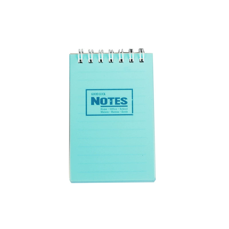 A7 spiral pocket notebook, handheld for elementary students, mixed pastel covers, wholesale 100‑pack