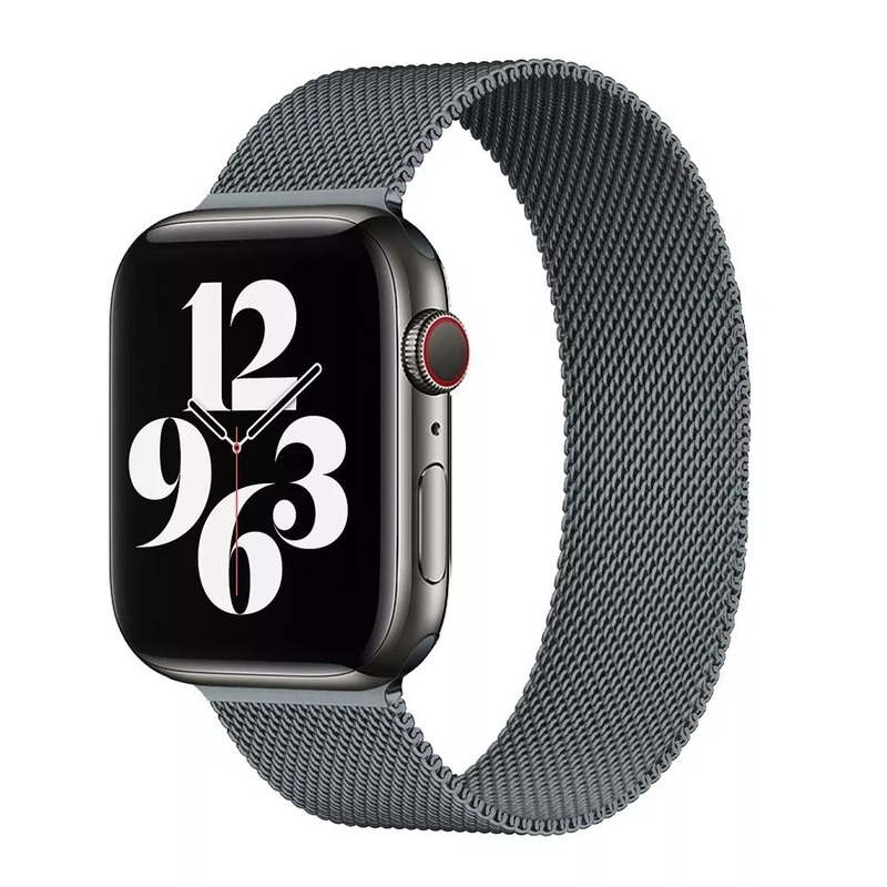 Apple S10 時計ストラップミラネーゼ applewatch9/8/7 メタル時計ストラップ磁気超 2 スチールストラップに適しています。|undefined