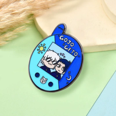 Yaxa sancaqları Geto Cartoon Brooches Jujutsu