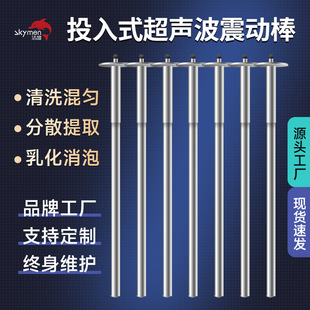 Ultrasonic Vibrator Immersion Type Ultrasonic Cleaning Rod Industrial Equipment for the Biotechnology Industry