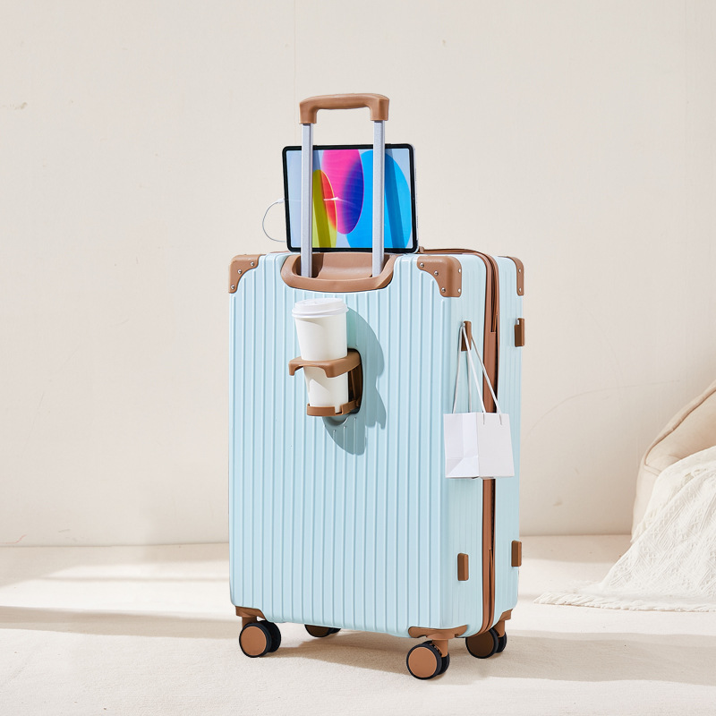 [Fábrica de selección estricta] 20 pulgadas maleta de viaje retrógrado de gran capacidad ruedas universales