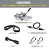 Sports shoes for gym, shoe covers, socks, ankle bracelet, belt, buckle, rope