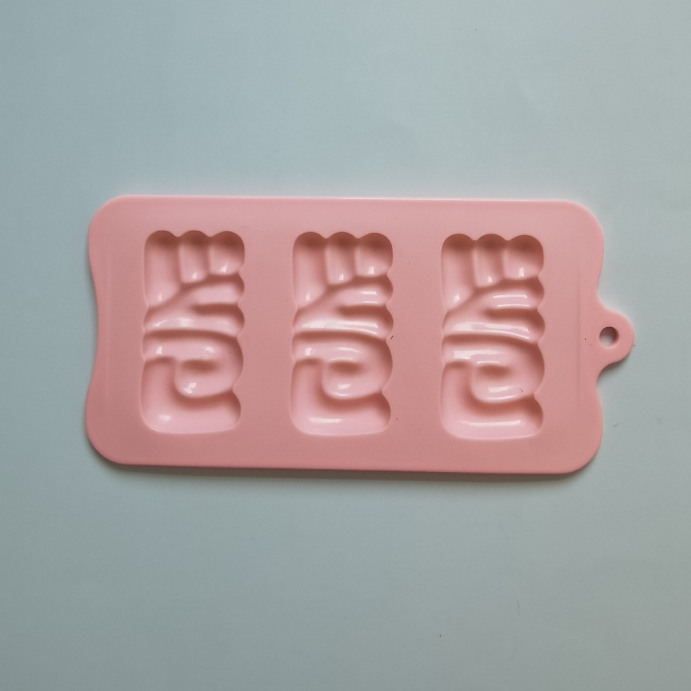 3 amores de chocolate 176 molde de silicona pastel helado pudín molde de postre jabón utensilios