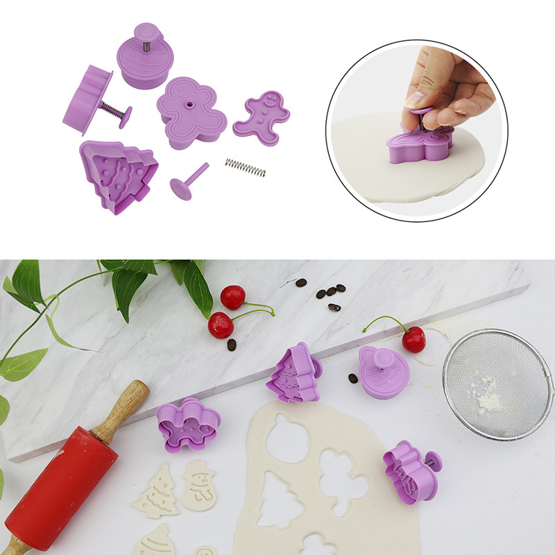 En stock 3D de dibujos animados Halloween tema galleta molde traje prensa fondant cake molde traje image 3